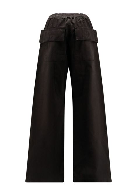 creatch wide cargo pants man black RICK OWENS DRKSHDW | DU02E7394 TW09